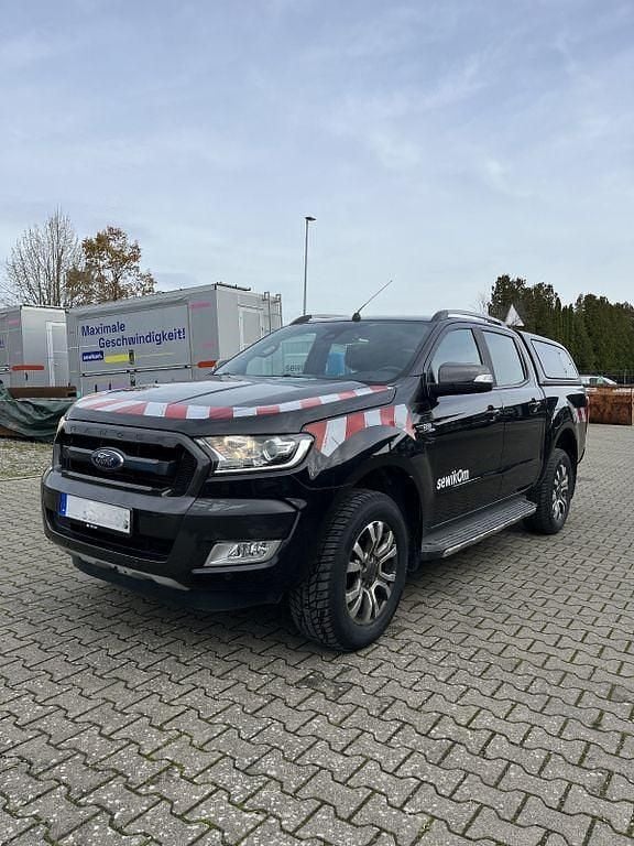 Schwarz Gebraucht 2018 Ford Ranger Wildtrack Abholung | 19.800 € (Guter Preis) - Bild 1/4