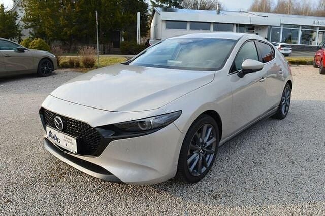 Gebraucht Mazda 3 Exclusive-Line 122 PS (89 kW) 2023 Platinum quartz Limousine