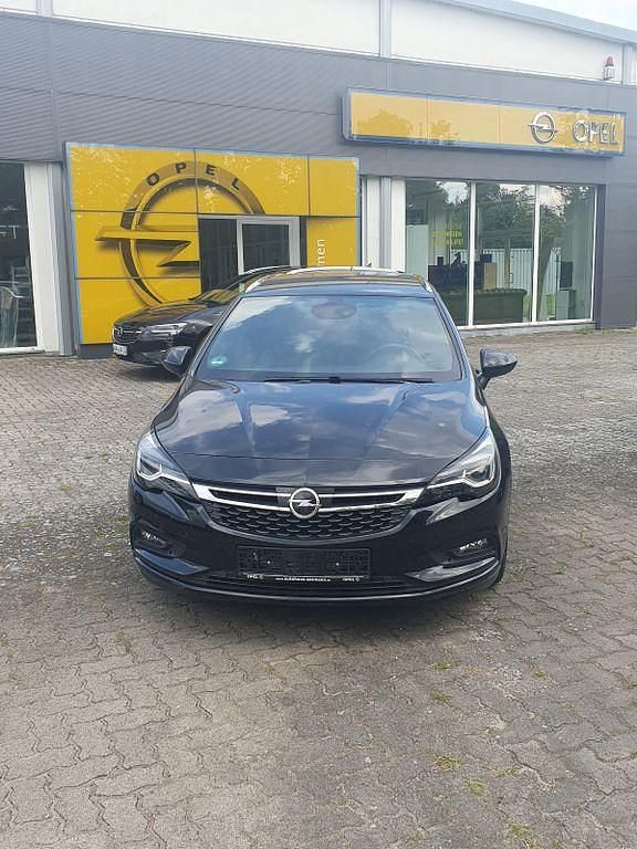 Schwarz Gebraucht 2018 Opel Astra Innovation Kombi | 14.390 € (Fairer Preis) - Bild 1/4