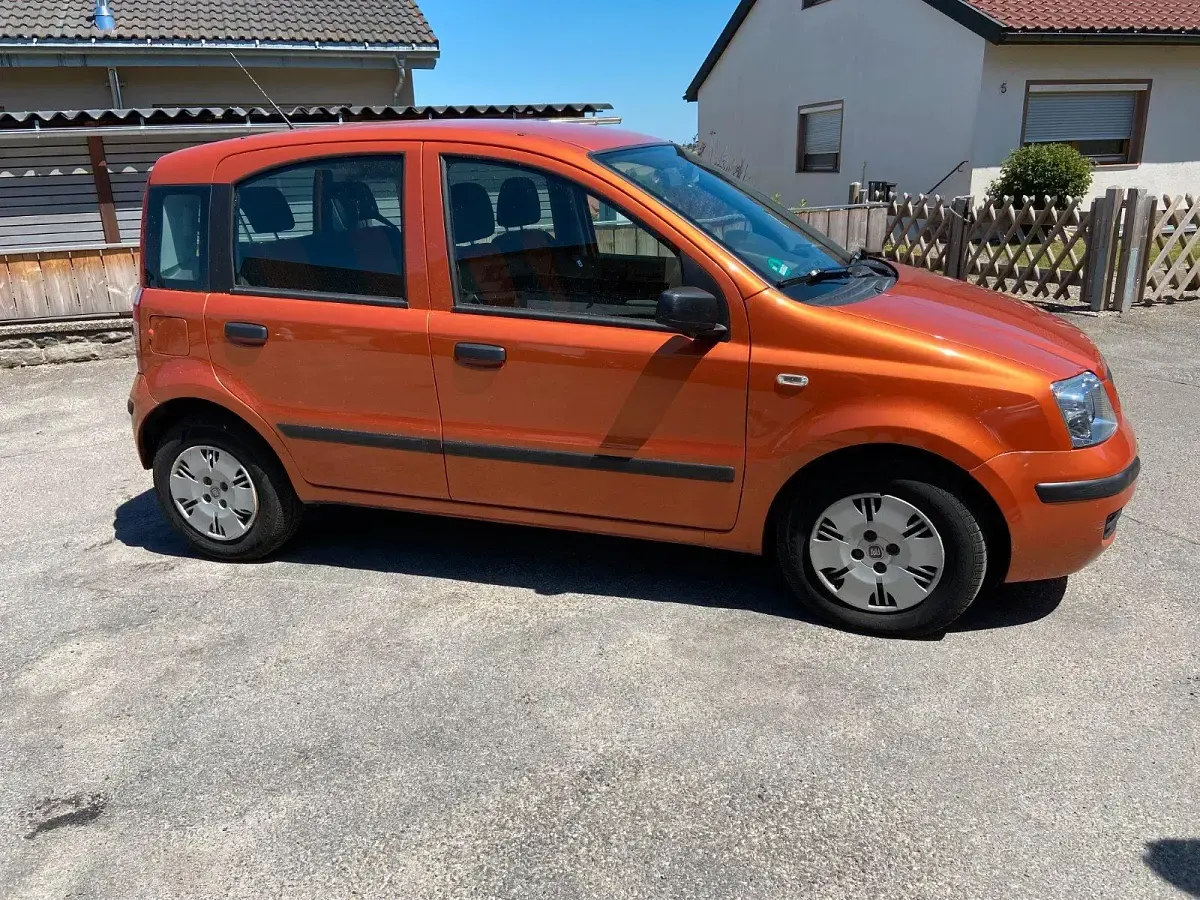 Gebraucht Fiat Panda 60 PS (44 kW) 2009 Orange Kleinwagen