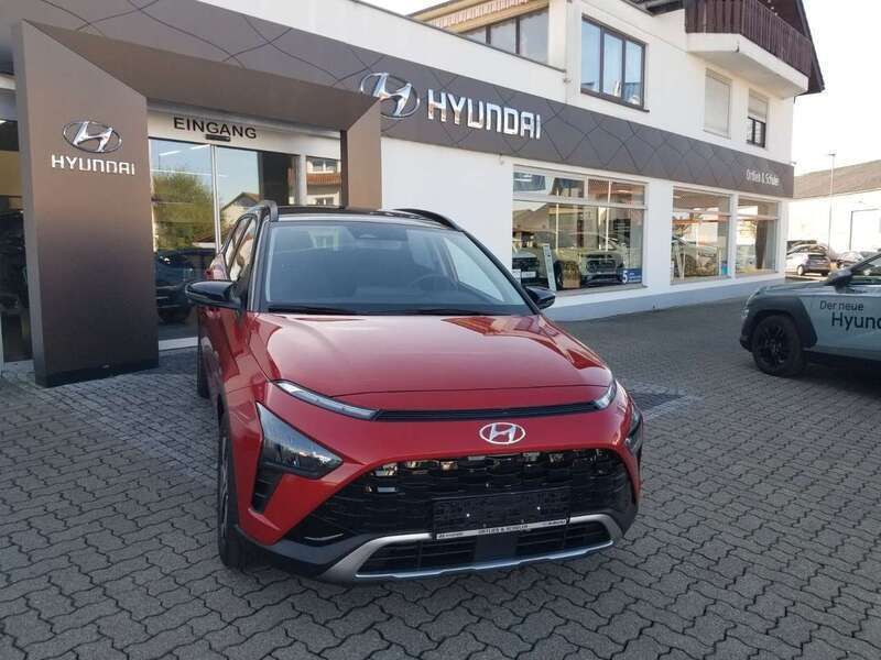 Rot Gebraucht 2021 Hyundai Bayon Prime SUV | 19.490 € (Fairer Preis) - Bild 1/4