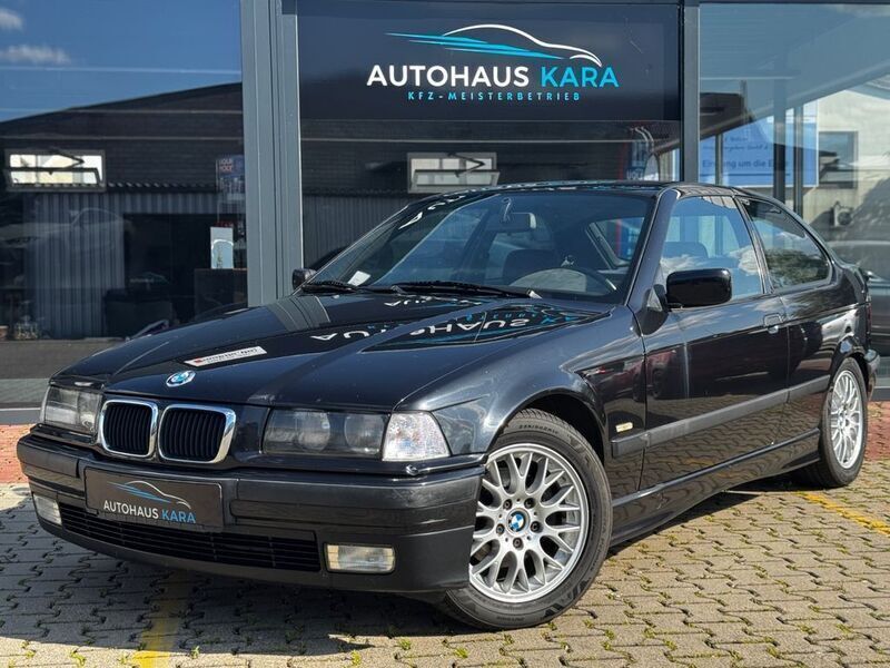 Schwarz Gebraucht 1999 BMW 316 Compact Sport Line Kleinwagen | 1.499 € (Superpreis) - Bild 1/4
