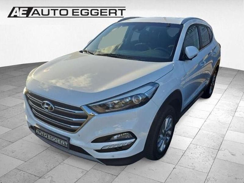 Weiss Gebraucht 2017 Hyundai Tucson Style SUV | 15.990 € (Fairer Preis) - Bild 1/3