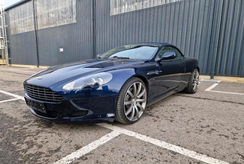 Gebraucht Aston Martin DB9 500 PS (367 kW) 2006 Blau Cabrio