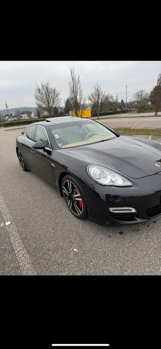 Usata Porsche Panamera Turbo 500 CV (367 kW) 2012 Nero Berlina