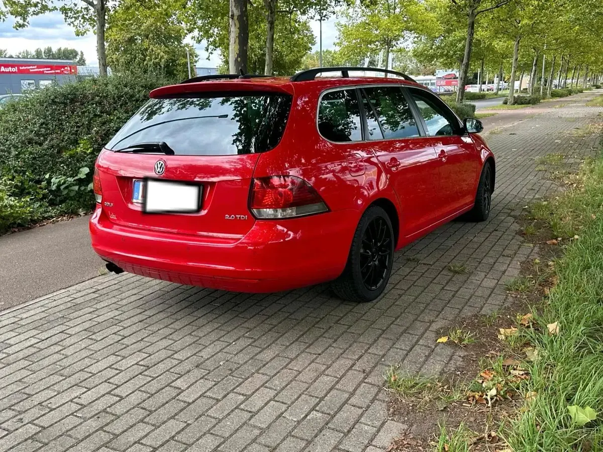 Gebraucht VW Golf VII 140 PS (102 kW) 2012 Rot Kombi