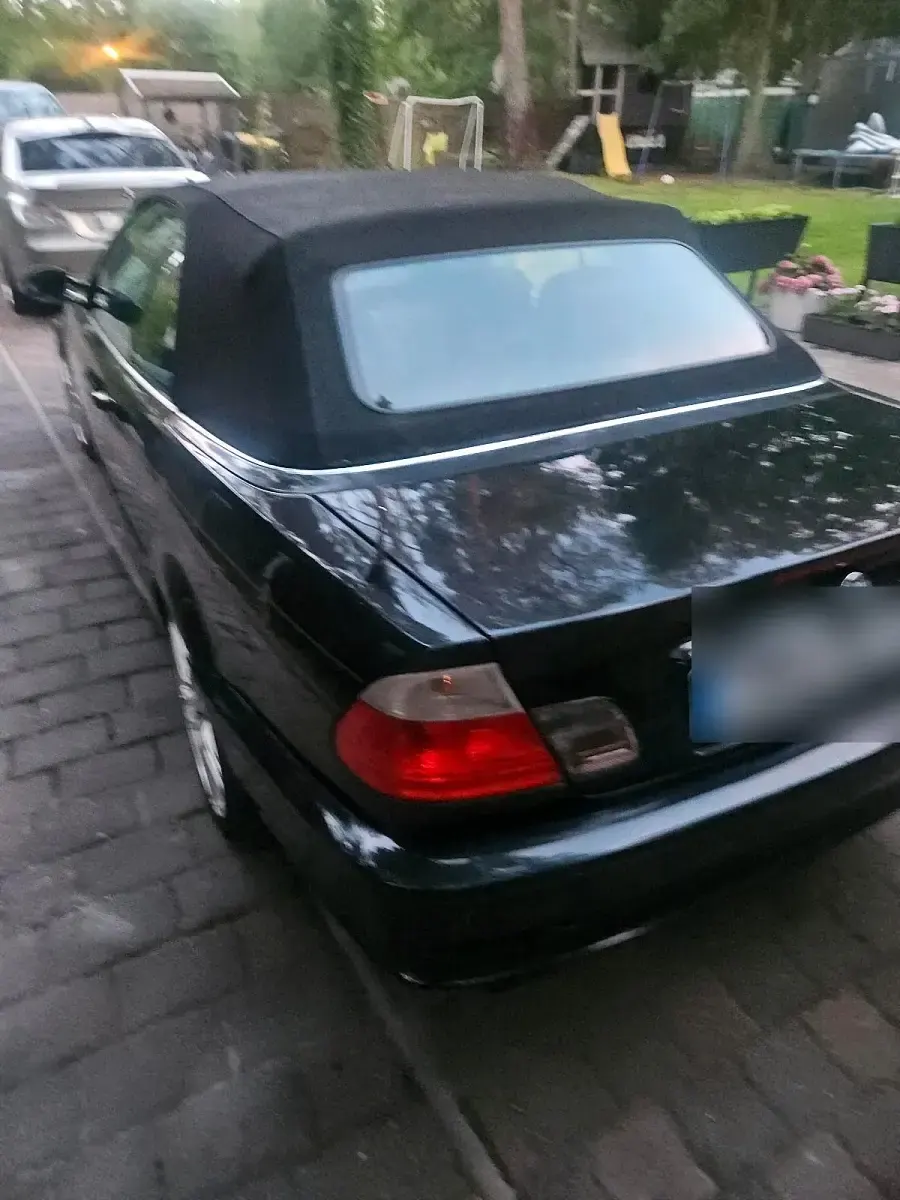 Gebraucht BMW 323 172 PS (126 kW) 2000 Schwarz Cabrio