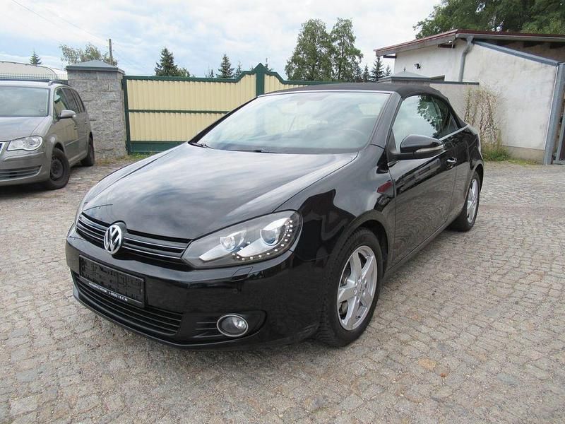 Schwarz Gebraucht 2012 VW Golf Cabriolet Cabrio | 7.500 € (Fairer Preis) - Bild 1/4