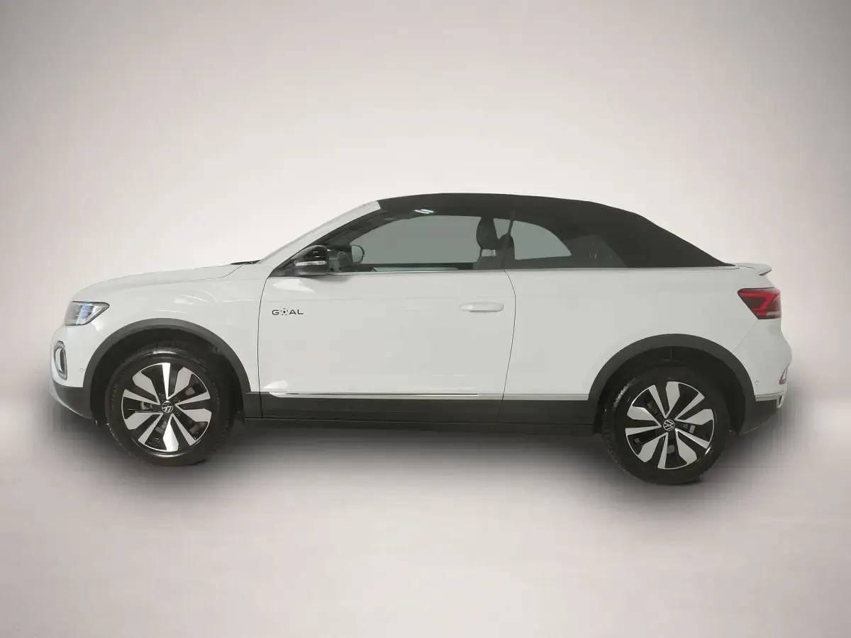 Gebraucht VW T-Roc Cabriolet Goal 116 PS (85 kW) 2025 Weiß Cabrio