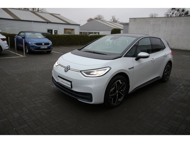 Gebraucht VW ID.3 Pro Performance 150 kW (204 PS) 2020 Weiss Kleinwagen