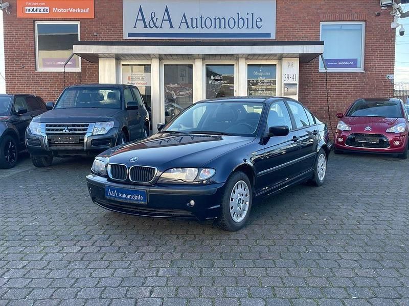 Blau Gebraucht 2003 BMW 316 Limousine | 3.990 € (Teuer) - Bild 1/4