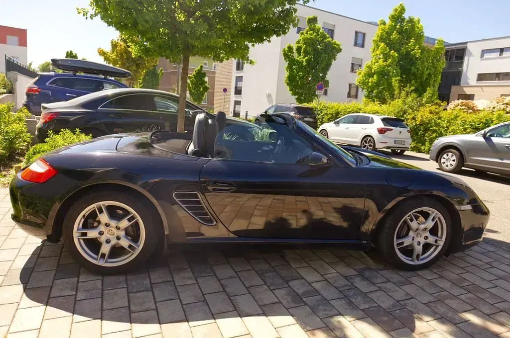Gebraucht Porsche Boxster 245 PS (180 kW) 2007 Schwarz Cabrio