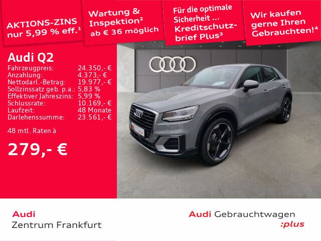 Quantumgrau Gebraucht 2020 Audi Q2 Design SUV | 24.350 € (Fairer Preis) - Bild 1/2