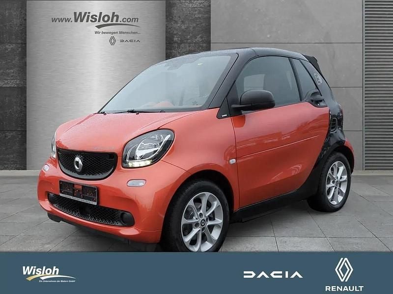 Orange Gebraucht 2018 Smart ForTwo Electric Drive Passion Cabrio | 8.490 € (Guter Preis) - Bild 1/4
