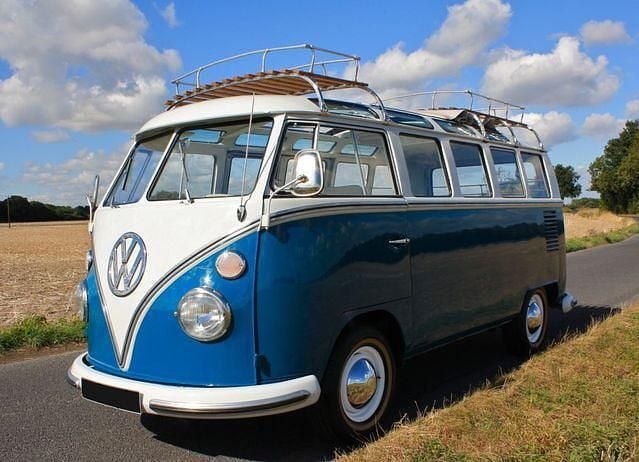 Brugt VW T1 44 HK (32 kW) 1965 Blå Van