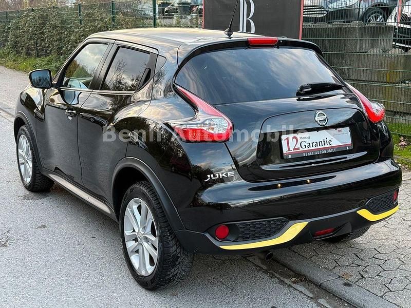 Gebraucht Nissan Juke Acenta 116 PS (85 kW) 2015 Schwarz SUV