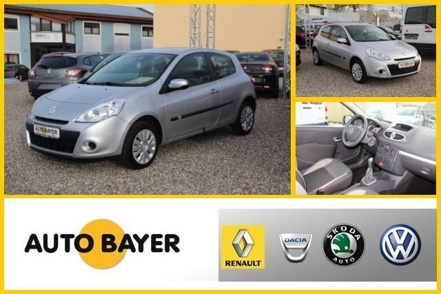 Silber metallic Gebraucht 2010 Renault Clio III Expression Kleinwagen | 8.390 € - Bild 1/4