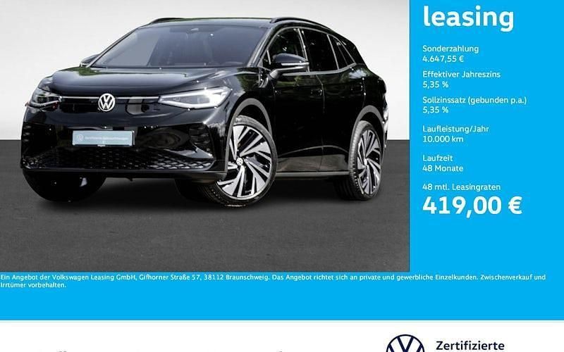 Schwarz Gebraucht 2024 VW ID.4 GTX SUV | 46.775 € (Superpreis) - Bild 1/4