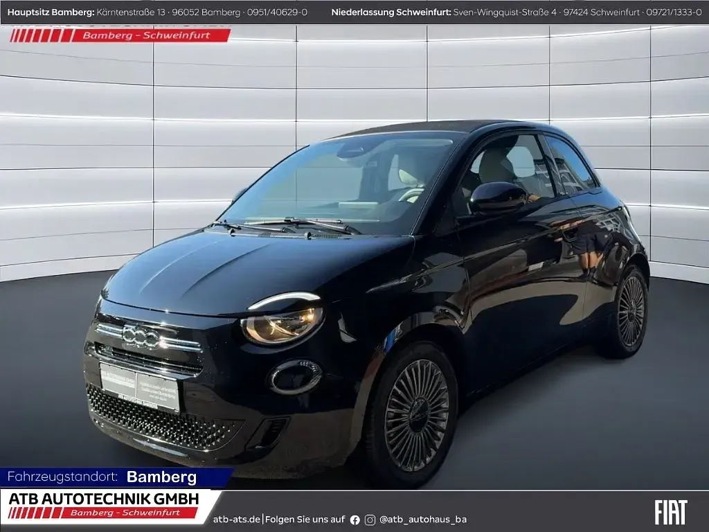 Neu Fiat 500 Icon 65 PS (47 kW) 2026 Schwarz Cabrio