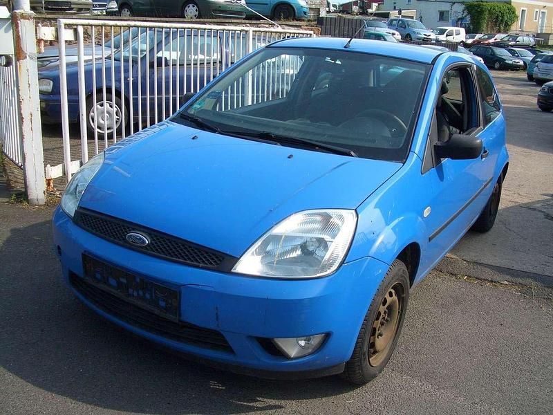 Blau Gebraucht 2003 Ford Fiesta Kleinwagen | 290 € (Superpreis) - Bild 1/4