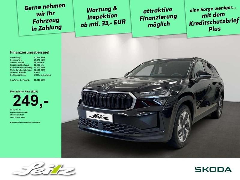 Schwarz Gebraucht 2024 Skoda Kodiaq Selection SUV | 43.348 € (Guter Preis) - Bild 1/4