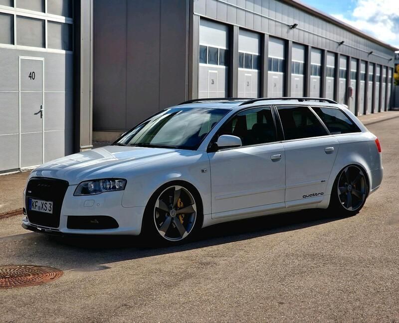 Weiß Gebraucht 2007 Audi A4 S-Line Kombi | 8.999 € - Bild 1/4