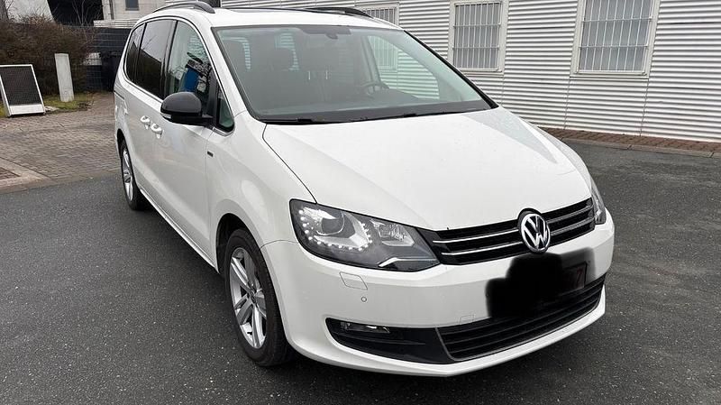 Gebraucht VW Sharan Comfortline 177 PS (130 kW) 2013 Weiß Van / Kleinbus
