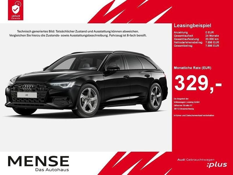Mythosschwarz metallic Gebraucht 2025 Audi A6 Advanced Plus Kombi | 48.035 € (Superpreis) - Bild 1/4