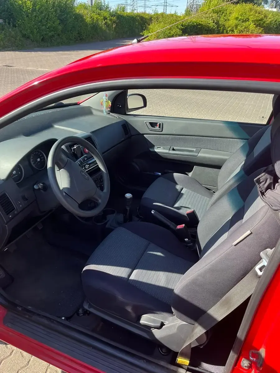 Gebraucht Hyundai Getz 2007 Rot Kleinwagen