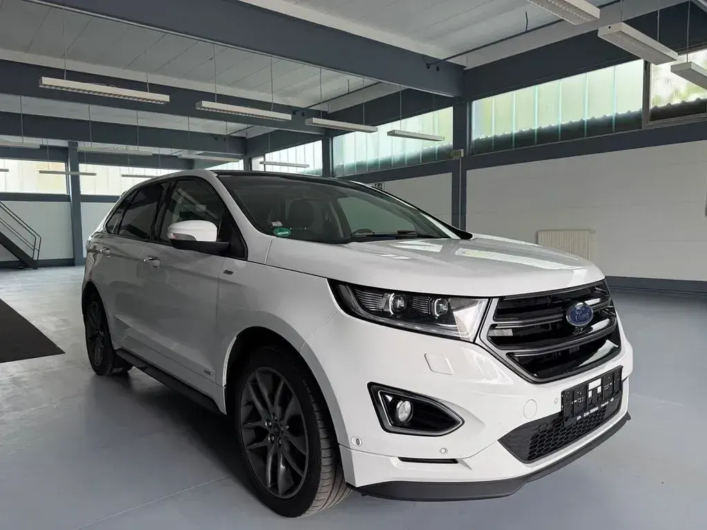 Gebraucht Ford Edge ST-Line 209 PS (153 kW) 2018 Weiß SUV