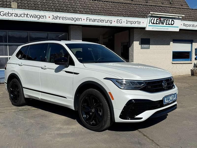Weißmetallic Gebraucht 2024 VW Tiguan Allspace SUV | 39.790 € (Guter Preis) - Bild 1/4