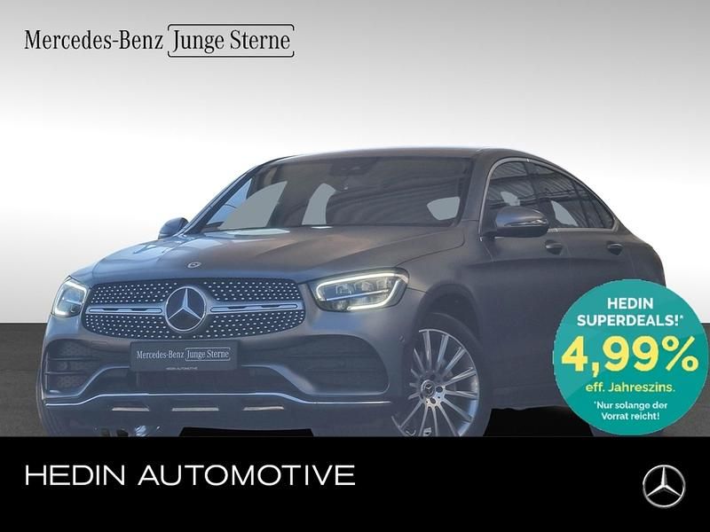 Szary Gebraucht 2022 Mercedes GLC220 AMG Coupé | 49.240 € (Superpreis) - Bild 1/4