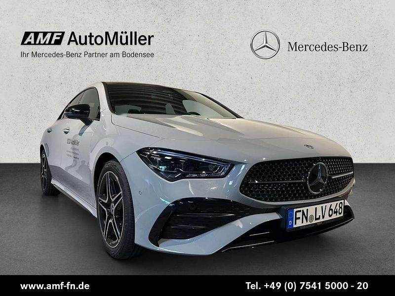 Manufaktur lack manufaktur alp Gebraucht 2025 Mercedes CLA200 AMG line Coupé | 46.400 € - Bild 1/4