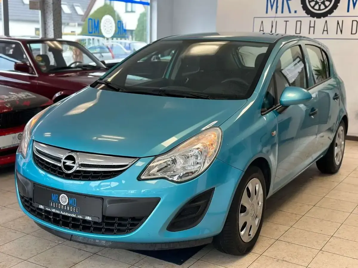 Brugt Opel Corsa Selection 69 HK (50 kW) 2011 Blå Sedan