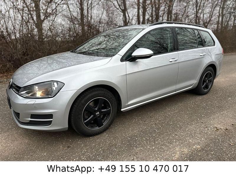 Gebraucht VW Golf VII Trendline 110 PS (80 kW) 2015 Silber Kombi