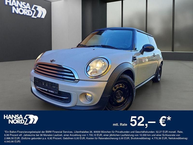 Silber Gebraucht 2012 Mini Cooper Kleinwagen | 5.777 € (Superpreis) - Bild 1/4
