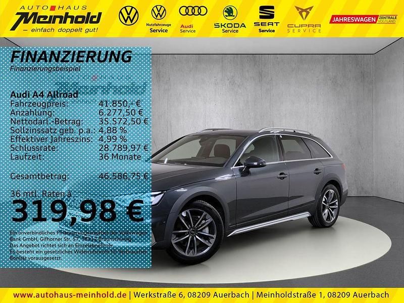 Manhattangrau metallic Gebraucht 2023 Audi A4 Allroad Sport Kombi | 41.850 € (Teuer) - Bild 1/4
