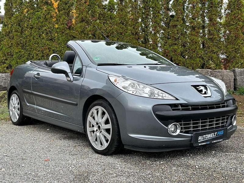 Lack grau thorium/metallic Gebraucht 2007 Peugeot 207 Sport Cabrio | 3.250 € (Teuer) - Bild 1/4