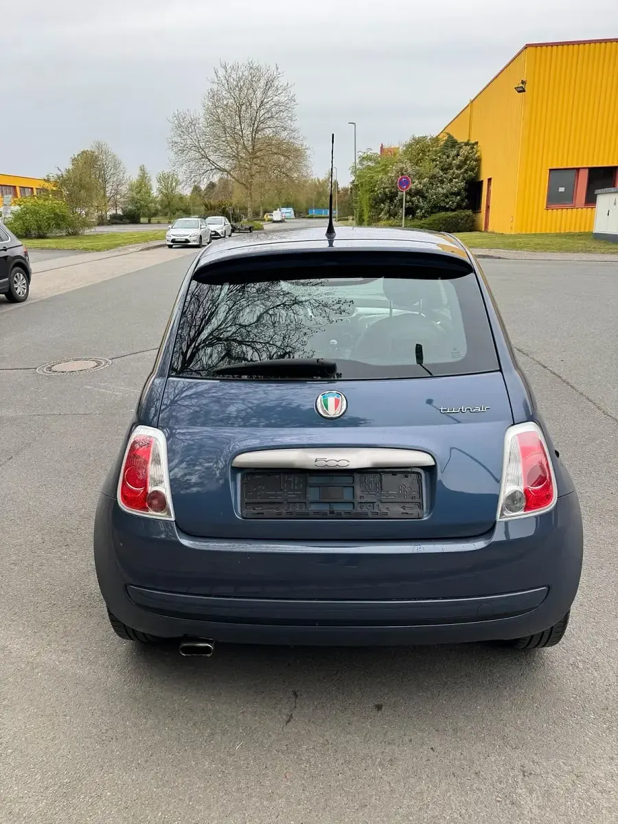 Używany Fiat 500 85 KM (62 kW) 2011 Niebieski Hatchback