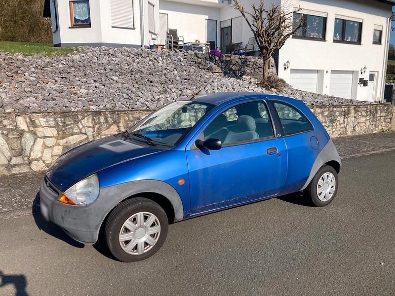 Second-hand Ford Ka 60 CP (44 kW) 1998 Albastru Hatchback