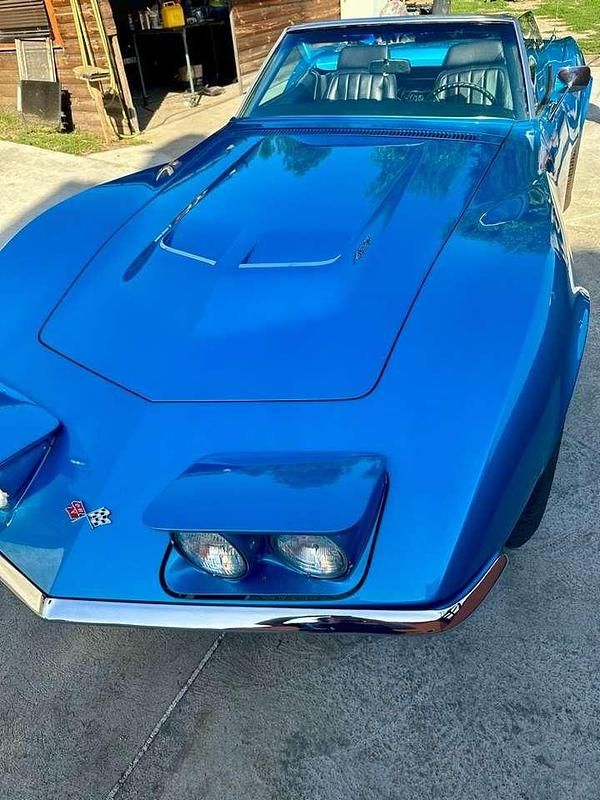 Gebraucht Corvette C3 390 PS (286 kW) 1969 Blau Cabrio