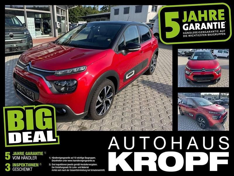 Elixier rot metallic Gebraucht 2021 Citroën C3 PureTech Kleinwagen | 12.980 € (Etwas zu teuer) - Bild 1/4