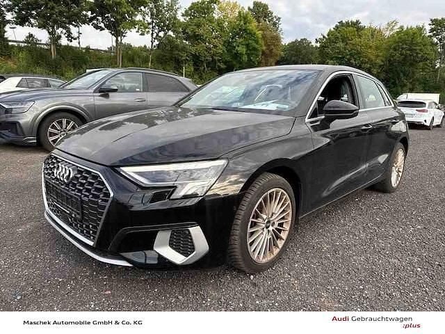 Schwarz Gebraucht 2021 Audi A3 Advanced Plus Limousine | 21.440 € (Guter Preis) - Bild 1/4