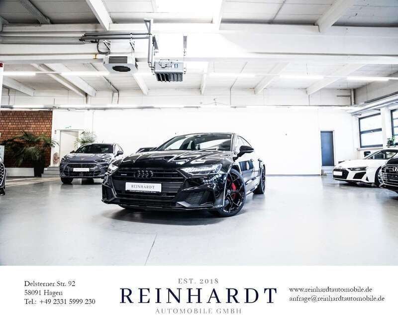 Mythosschwarz metallic Gebraucht 2021 Audi A7 Sportback S-Line Kleinwagen | 45.470 € - Bild 1/1