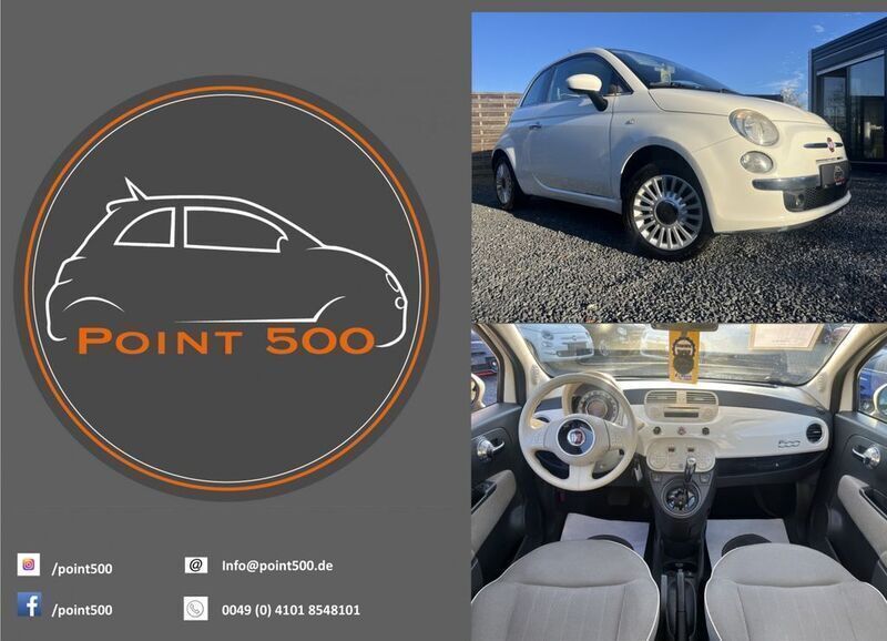 Weiß Gebraucht 2008 Fiat 500 Kleinwagen | 4.980 € (Etwas zu teuer) - Bild 1/4
