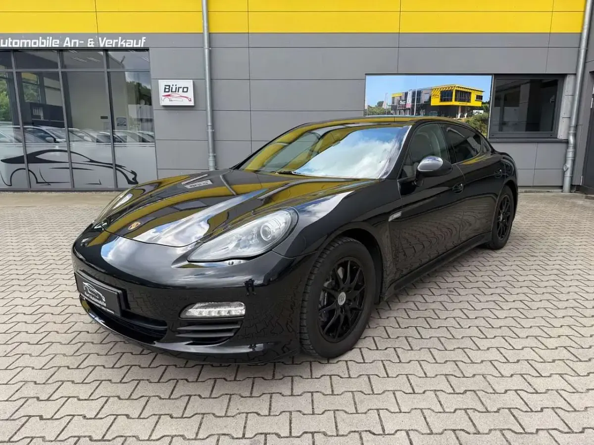Gebraucht Porsche Panamera Diesel 250 PS (183 kW) 2012 Schwarz Kleinwagen