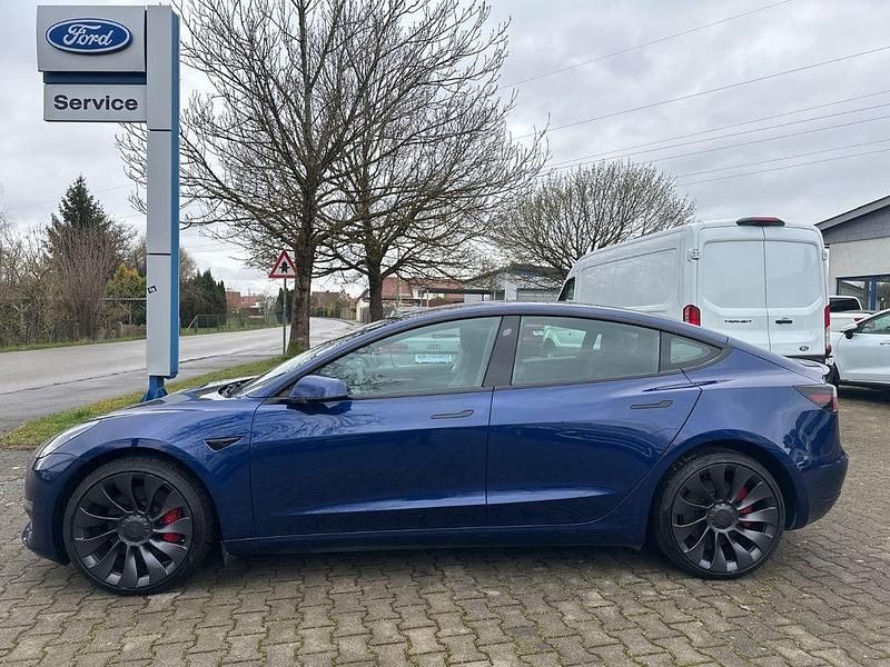 Gebraucht Tesla Model 3 Performance 377 kW (513 PS) 2023 Blau Limousine