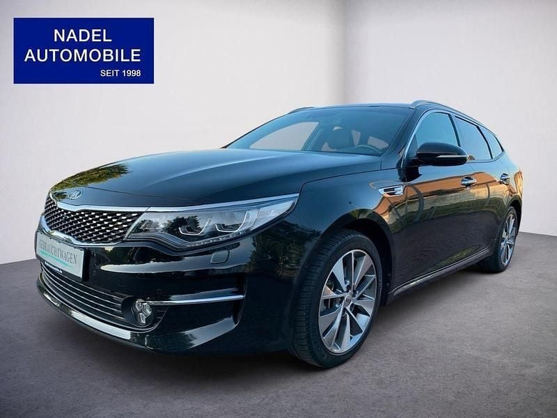 Schwarz Gebraucht 2018 Kia Optima Spirit Kombi | 15.490 € (Fairer Preis) - Bild 1/4