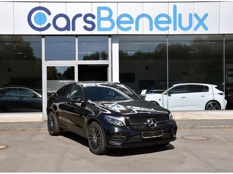 Schwarz Gebraucht 2017 Mercedes GLC250 AMG line Coupé | 25.750 € (Guter Preis) - Bild 1/4