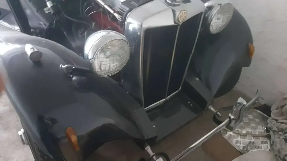 Gebraucht MG TD 54 PS (39 kW) 1954 Schwarz Cabrio